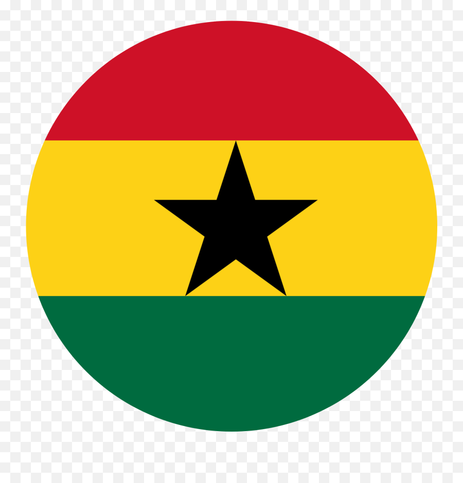 Ghana Flag Emoji - Circular World Flags Ghana,Us Flag Emoji Android