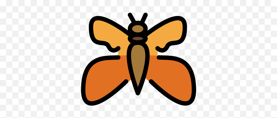Butterfly Emoji - Clip Art,Butterfly Emoji Apple