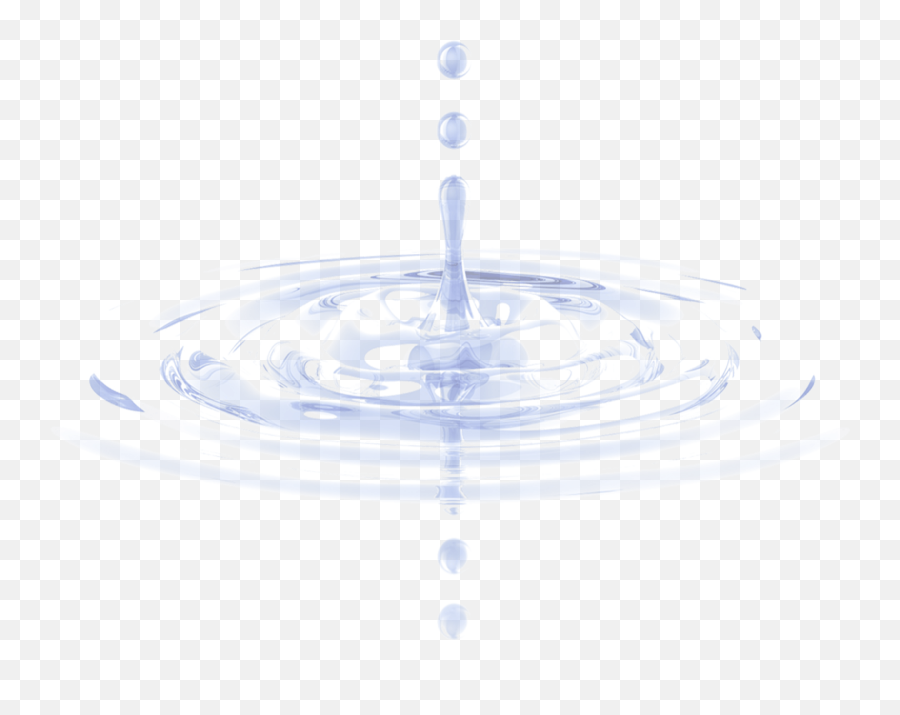 Water Ripple Png - Water Drop With Ripple Faded Centered2 Water Drop Ripple Emoji,Water Drops Emoji