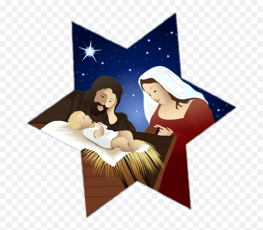 Largest Collection Of Free - Toedit Nativity Stickers Christmas Nativity Clipart Png Emoji,Nativity Emoji