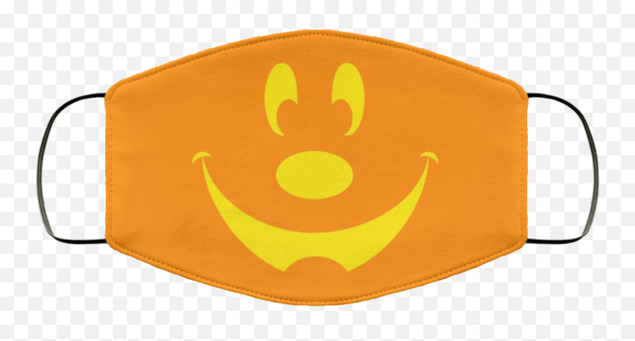 Magical Pumpkin Face Mask - Teelooker Limited And Trending Cloth Face Mask Emoji,Pumpkin Emoticon For Facebook