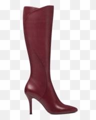 Womens Knee High Square Toe Boots - Emoji