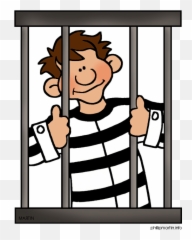 Prison Graphic Download Png Files - Criminal Clipart Emoji,Prisoner Emoji