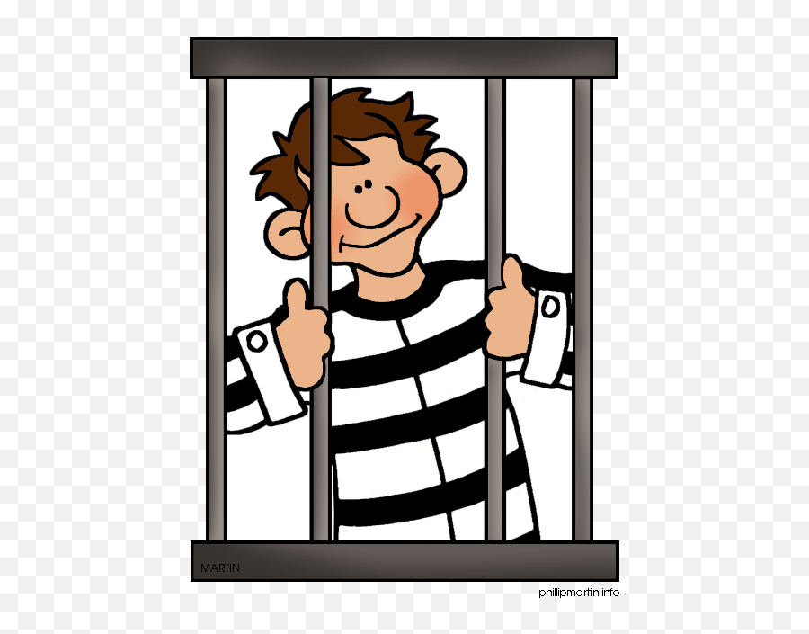Prison Graphic Download Png Files - Criminal Clipart Emoji,Prisoner Emoji