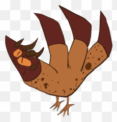 Rust Hand Turkery - Cartoon Emoji