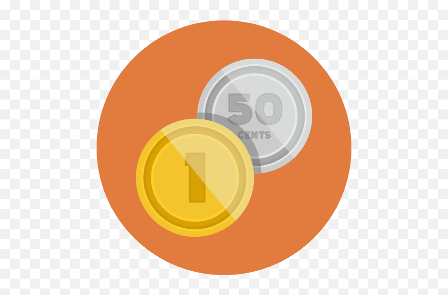 Coins Icon - Coin Flat Icon Png Emoji,Coins Emoji