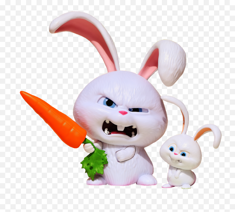 Hare Evil Snowball Film Character - Secret Life Of Pets Snowball Emoji,Cute Emoji Cakes