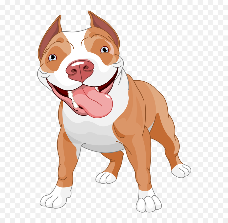 American Pit Bull Terrier Clip Art - Pitbull Clipart Emoji,Pitbull Emoji