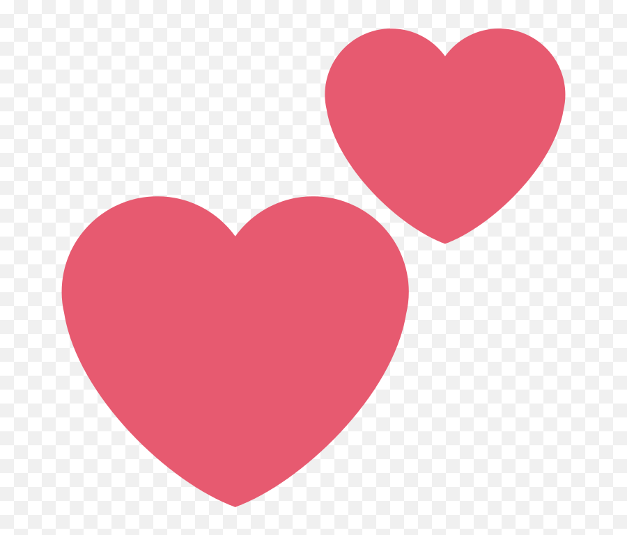 Twemoji 1f495 - Heart Emoji Twitter Png,Emoticonos