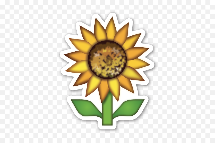 Sunflower Emoji Transparent Png Clipart Free Download - Transparent Background Sunflower Emoji,Daisy Emoji