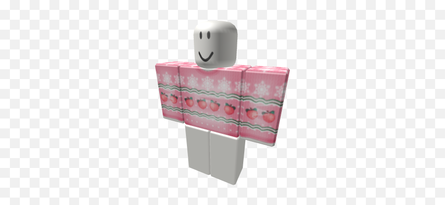 Pink Peachy Squad Christmas Sweater - Roblox Frog Outfit Emoji,Emoji Christmas Sweater