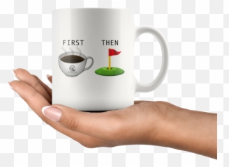 First Coffee Then Golf Emoji Mug - Mexican Fathers Day Gifts,First Emoji