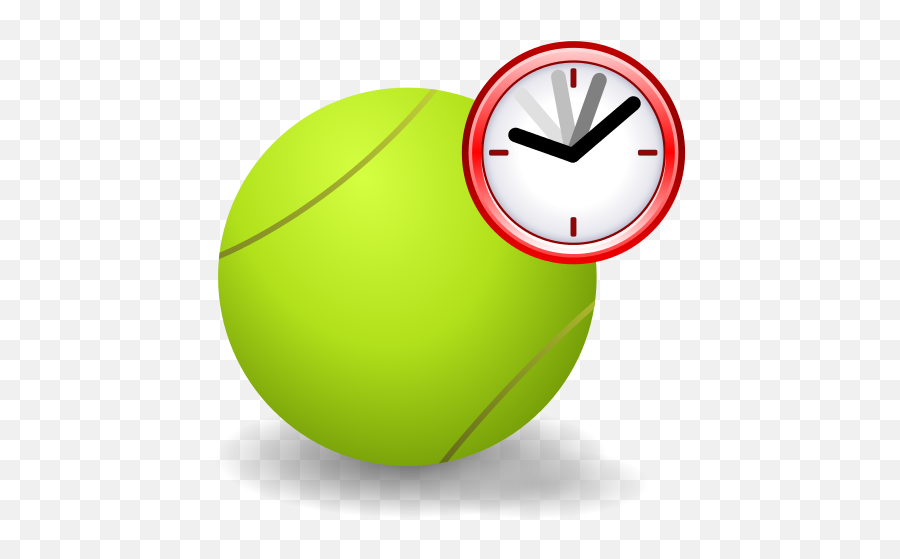 Tennisball Current Event - Transparent Time Clock Png Emoji,Tennis Emoji
