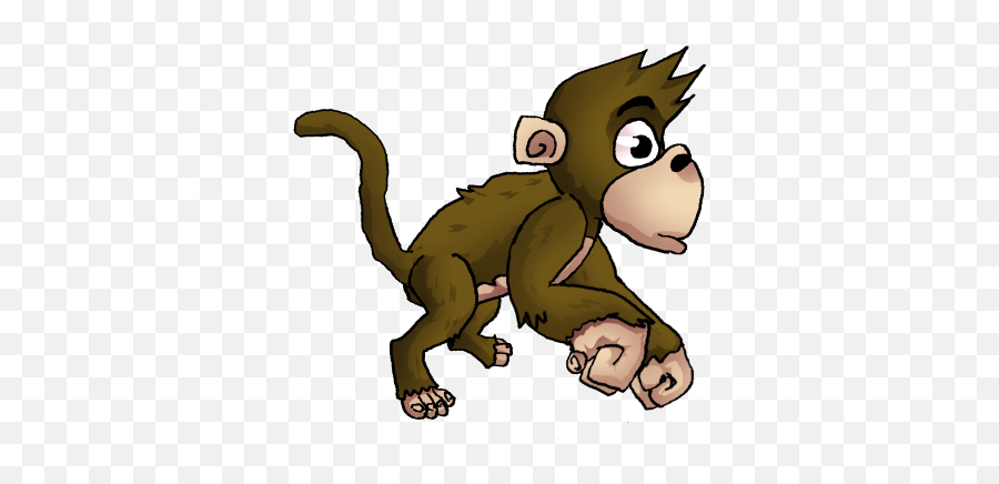 Lazy Song Monkey Funny Dance Doo Wops - Monkey Jumping Cartoon Gif Emoji, Dancing Monkey Emoji - free transparent emoji 