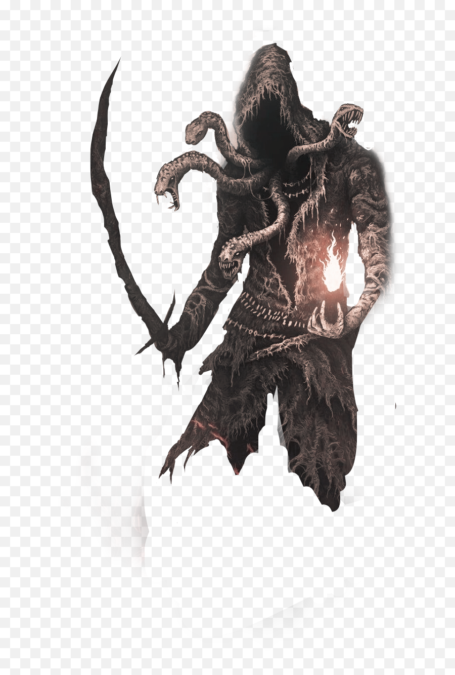 Satan Satanic Baphomet Skull Evil - Bloodborne Monsters Art Emoji,Baphomet Emoji