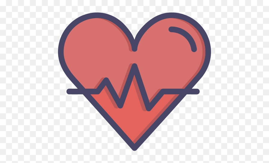 Heart Rate Icon At Getdrawings - Heart Emoji,Pulsating Heart Emoji