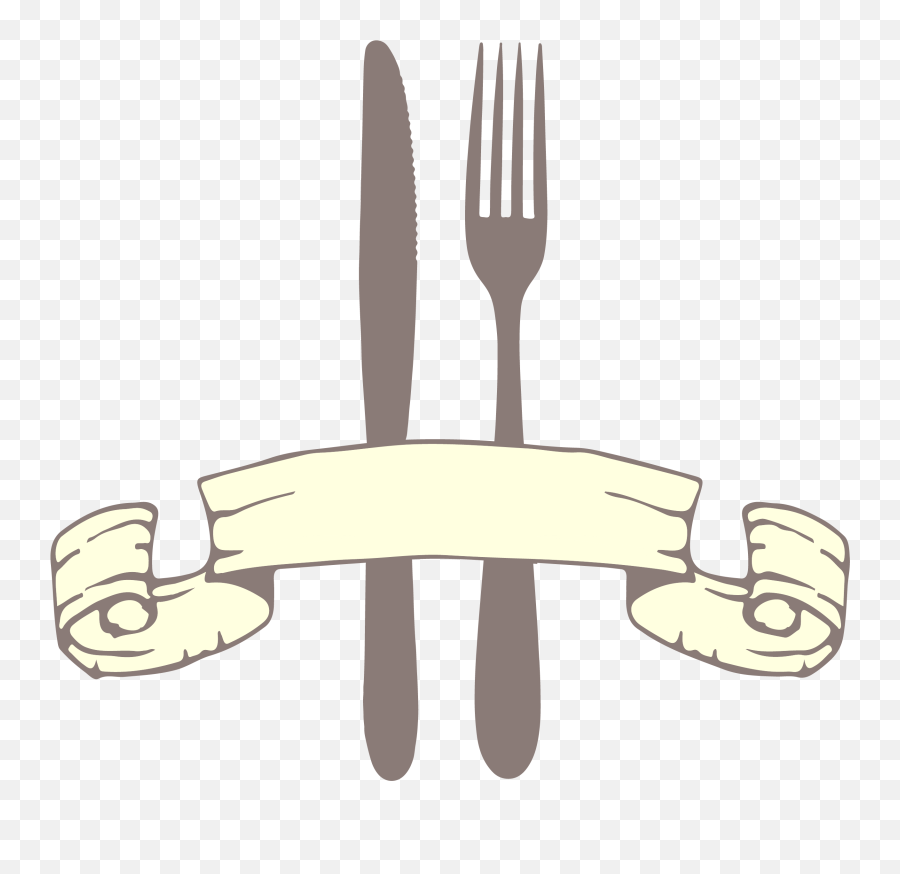 Fork Clipart Red Spoon Fork Red Spoon Transparent Free For - Fork And Spoon Ribbon Png Emoji,Fork And Knife Emoji
