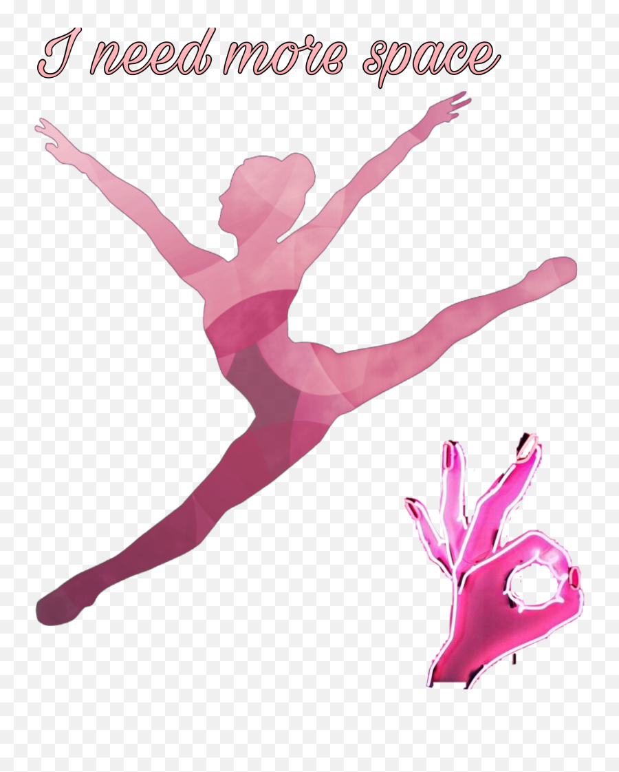 Danceloveleappeace - Clipart Transparent Background Gymnastics Emoji,Peace Dance Emoji