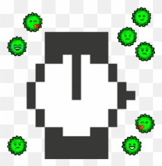 Corona Virus But Pixelated - Minecraft Golden Apple Gif Emoji,Emoji Hacker