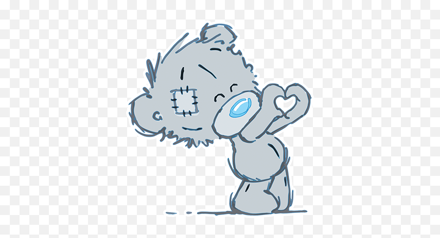 Dolls U0026 Bears Me To You My Dinky Bear Seaside Stickers - Cartoon Emoji,Groovy Emoji