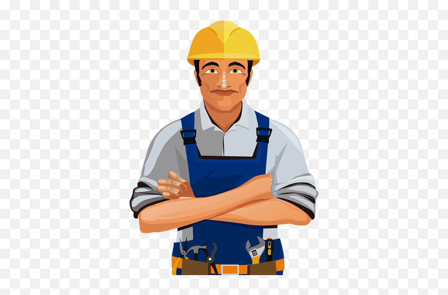 Worker Png And Vectors For Free Download - Dlpngcom Blue Collar Worker Clipart Emoji,Construction Worker Emoji