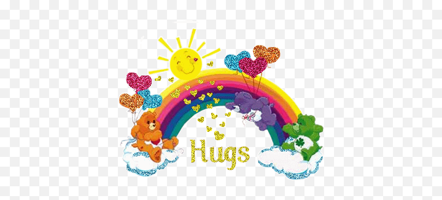 Bear Hugs - Imagenes Animadas De Bienvenida Emoji,Care Bear Emoji