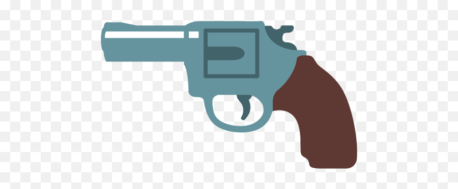 Pistol Emoji - Pistol Emoji Transparent Background,Gun Emoji