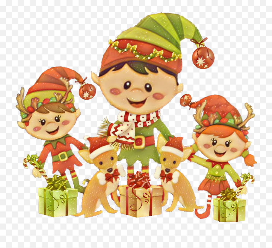 Scelves Elf Elves Christmaself Christmas Holidays Xmas - Cartoon Emoji,Christmas Elf Emoji