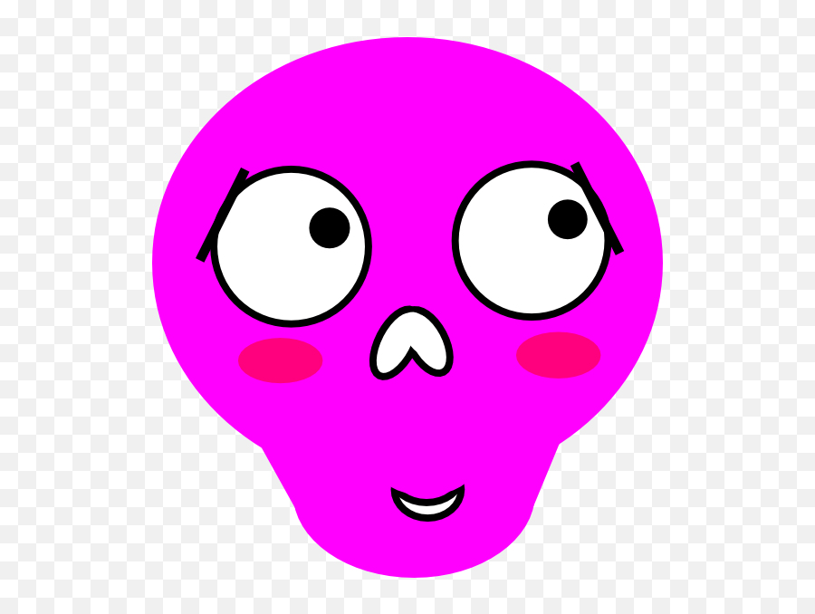 Shy Magenta Clip Art At Clkercom - Vector Clip Art Online Smiley Emoji,Shy Emoticon