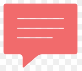 Chat bubble sign with background - Transparent PNG u0026 SVG Horizontal Emoji