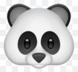 Download HD panda iphone emoji iphoneemoji freetoedit - Iphone Panda Emoji Png