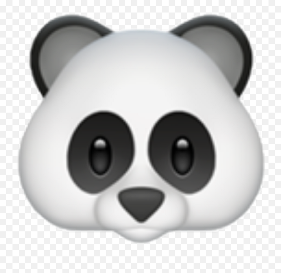Download Hd Panda Iphone Emoji Iphoneemoji Freetoedit - Iphone Panda Emoji Png,Iphone Emoji Commercial