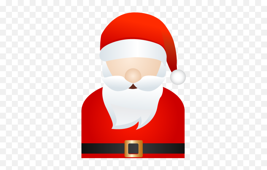 Santa Icons Free Santa Icon Download Iconhot - Icon Emoji,Santa Emoticons