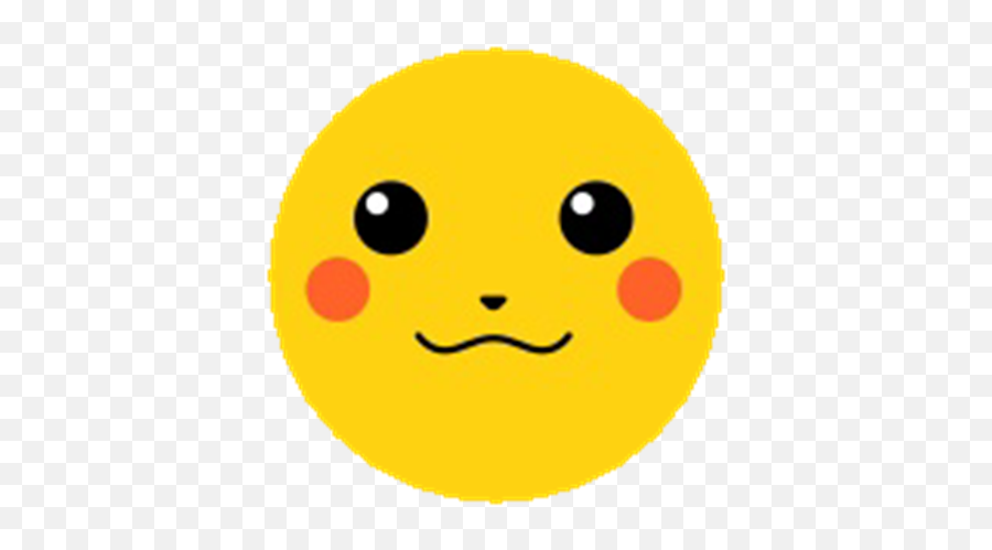 Pikachu Is Alive - Pikachu Face Emoji,Pikachu Emoticons