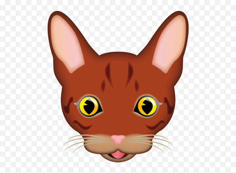 Balinese Cat - Cat Yawns Emoji,Scottish Emoji