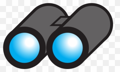 Binoculars Look Lenses Looking Search - Dalekohled Kreslený Emoji