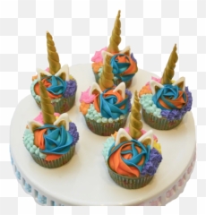Unicorn Cupcakes - Cupcake Emoji,Emoji Cupcakes