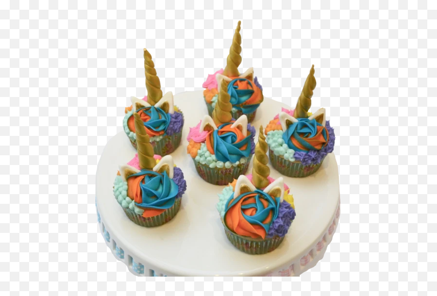 Unicorn Cupcakes - Cupcake Emoji,Emoji Cupcakes