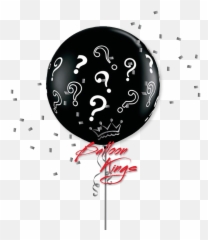 36in Latex Question Marks - Gender Reveal Balloons Uk Emoji,Question Mark In Box Emoji