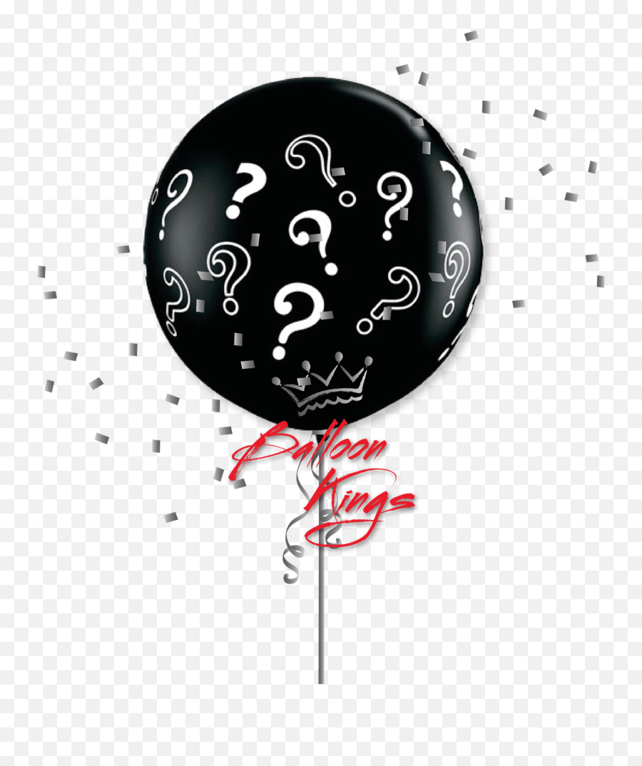36in Latex Question Marks - Gender Reveal Balloons Uk Emoji,Question Mark In Box Emoji
