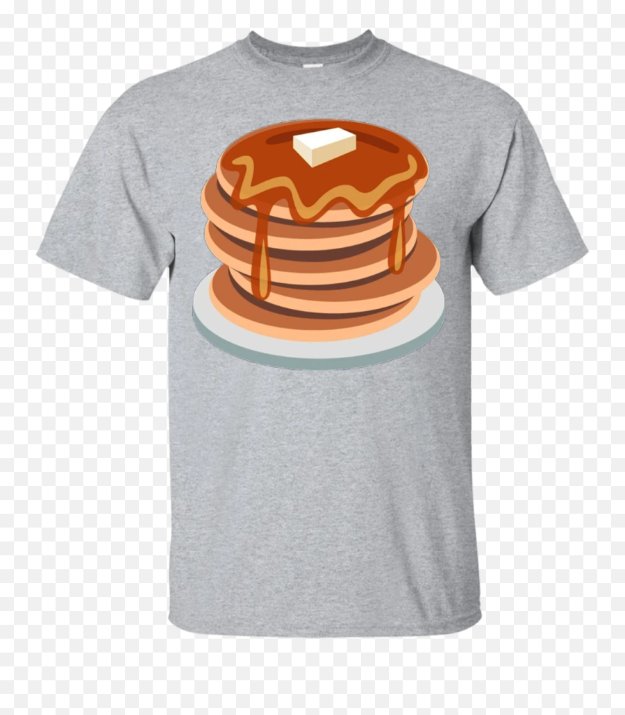 Pancake Emoji Tshirt Syrup Butter Breakfast Waffles Plate - Black And Educated Shirts,Pancake Emoji