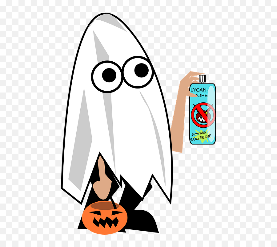 Halloween Kids Halloween Images - Cartoon Ghost Trick Or Treater Emoji,Batman Emoticon