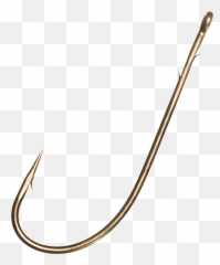 Fish Hook - Fishing Transparent Background Emoji