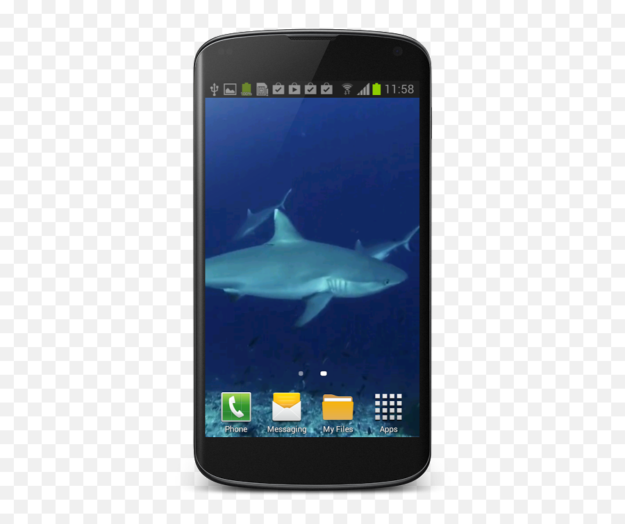 Shark Video Wallpaper Free 1 - Great White Shark Emoji,How To Make A Shark Emoji