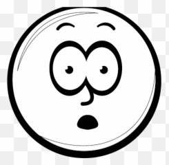 Google Clipart Smiley Face - Drawing Of A Shocked Emoji