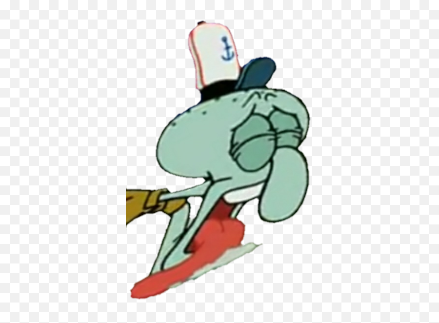 Lickward - Squidward Discord Emoji,Lick Emoji