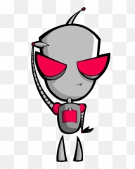 Duty Mode Gir - Evil Invader Zim Emoji