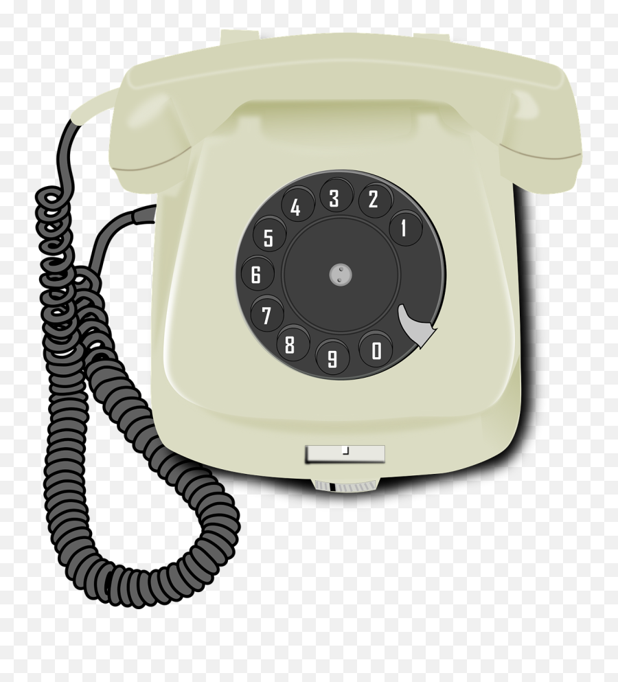 Dial Dialer Phone Free Vector Graphics - Old Phone Top Png Emoji,Iphone Lock Emoji