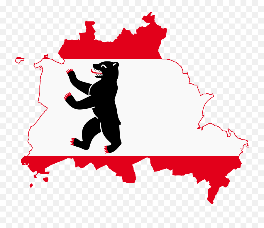 Svg Flags Silhouette Picture - Berlin Map With Flag Emoji,Mississippi Flag Emoji