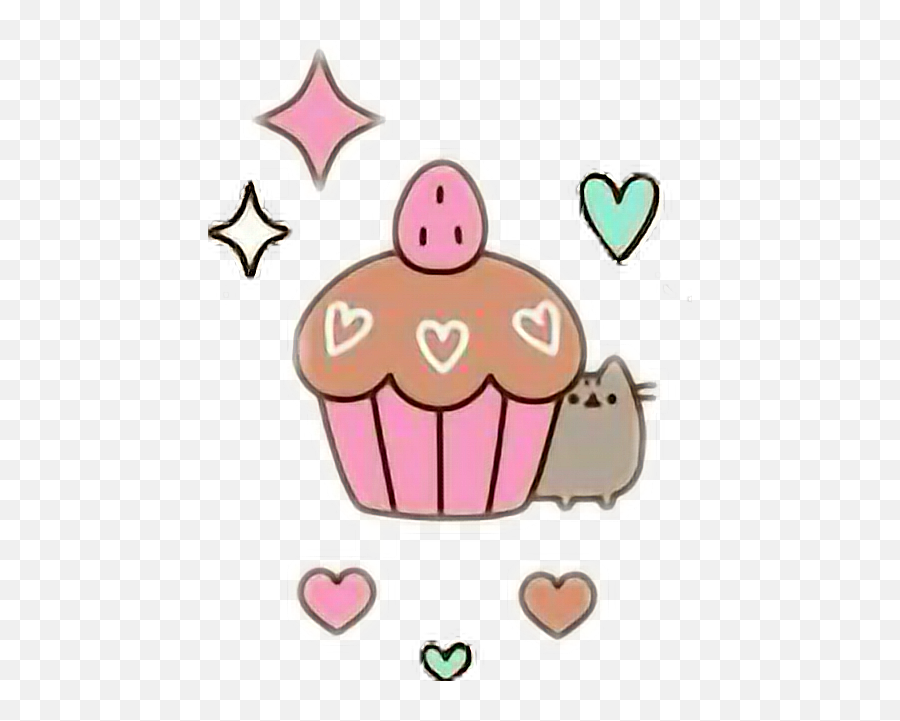 Pusheen Vector Cake Picture - Png Emoji,Facebook Emoticons Cake